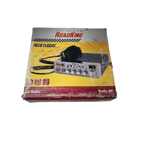 NewRoadKing RKCBCLASSIC 40 Channel Classic CB Radio with Large Digital Display - Picture 1 of 7